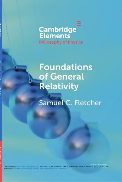 FOUNDATIONS OF GENERAL RELATIVITY