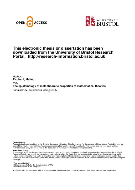 The Epistemology of Meta-Theoretic Properties of Mathematical Theories